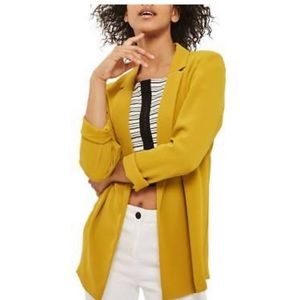 Topshop Mustard Blazer